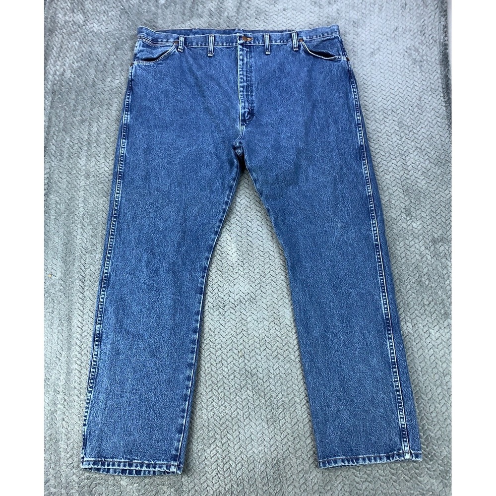 Wrangler Cowboy Cut‎ Jeans Mens 46x32 Blue Western Cowboy Rodeo 13WMZGK